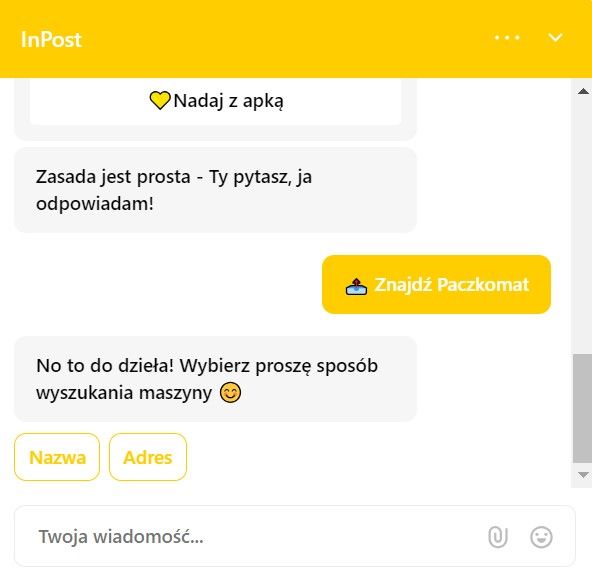 przykład chatbota AI